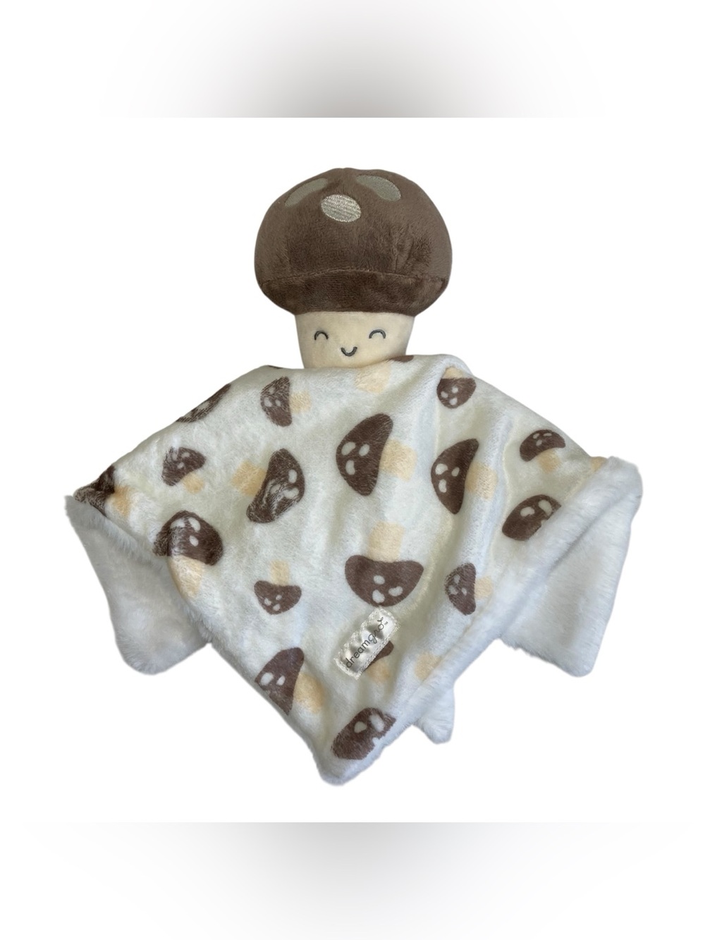 Dreamgro‎ Mushroom Lovey 13" Security Blanket Buddy Soft Plush Dream Gro 2025